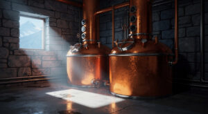 Queyras : le Préfet visite la distillerie de Saint-Véran, 2 M€ investis et un whisky en projet