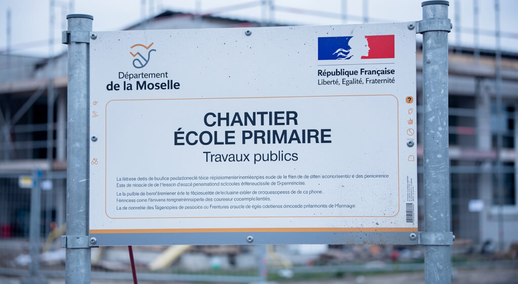 Rémilly : chantier du collège Lucien Pougué lancé, 20,5 M€ pour 550 élèves