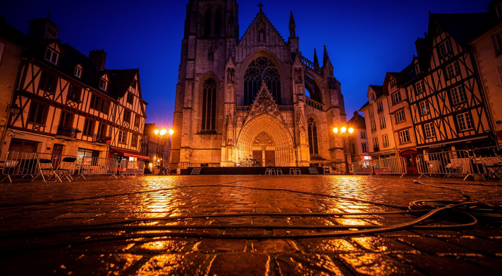 Rouen : des centaines de personnes au concert de DJ Charles B place de la Madeleine