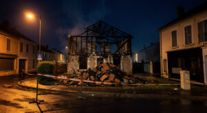 Saint-Amand-Montrond : arrêté de péril après l&rsquo;incendie du lotissement de la rue Aubrey