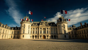 Saint-Germain-en-Laye : 400 ans de la Marine nationale célébrés au château avec Larcher et Braun-Pivet