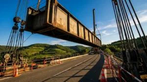 Saint-Péray : le préfet Trévisani défend le « dispositif adapté » après la pose du pont-rail