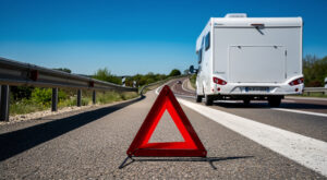 Sautron : un camping-car bloque la N165 vers Nantes ce 1er mai