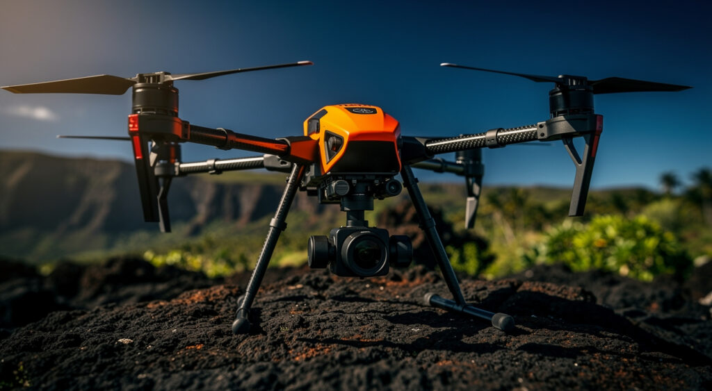 SDIS 974 : les drones des pompiers réunionnais en vitrine à la conférence CCI