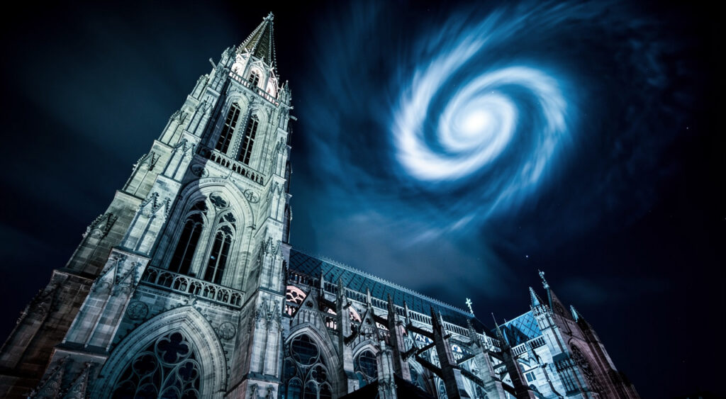 Spirale lumineuse dans le ciel alsacien : c'était SpaceX