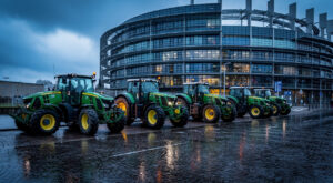 Strasbourg : 250 agriculteurs devant le Parlement européen contre le plan engrais de la Commission
