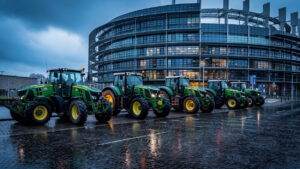 Strasbourg : 250 agriculteurs devant le Parlement européen contre le plan engrais de la Commission