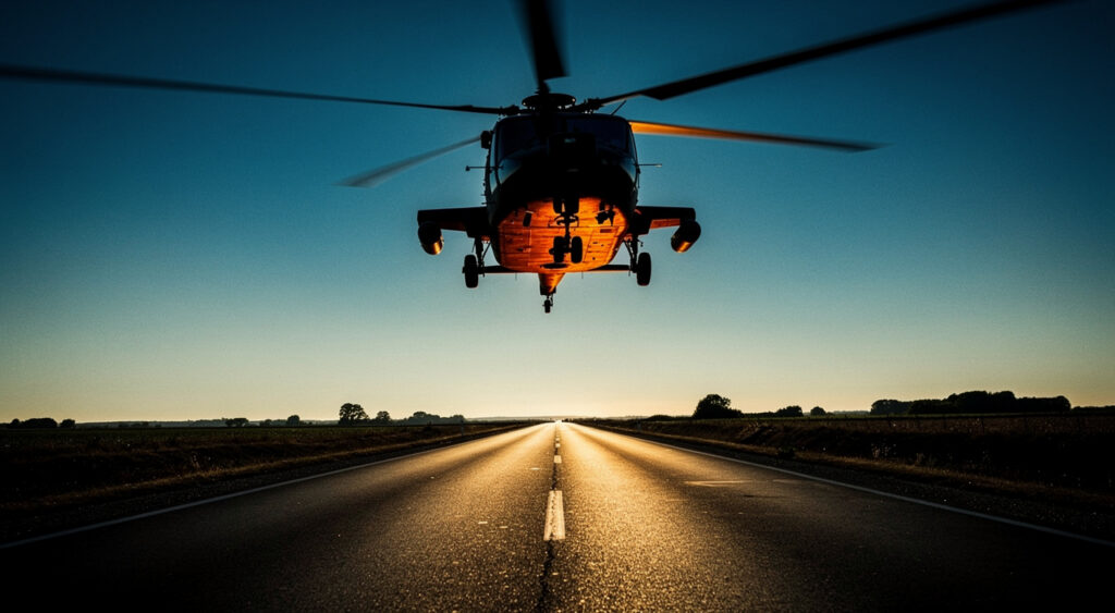 Sud Charente : la gendarmerie déploie un hélicoptère pour des contrôles routiers à Chalais