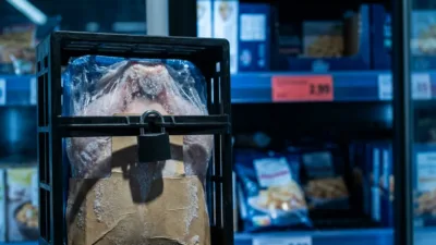 Un poulet congelé sous cadenas chez Picard : l'image qui cristallise le malaise français