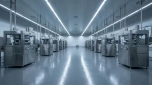 UPSA au Passage : le préfet Bruno André visite le futur atelier de médicaments essentiels