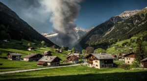 Val-de-Chaise : le SDIS 74 publie les images de l&rsquo;incendie mortel du chalet