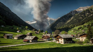 Val-de-Chaise : le SDIS 74 publie les images de l'incendie mortel du chalet