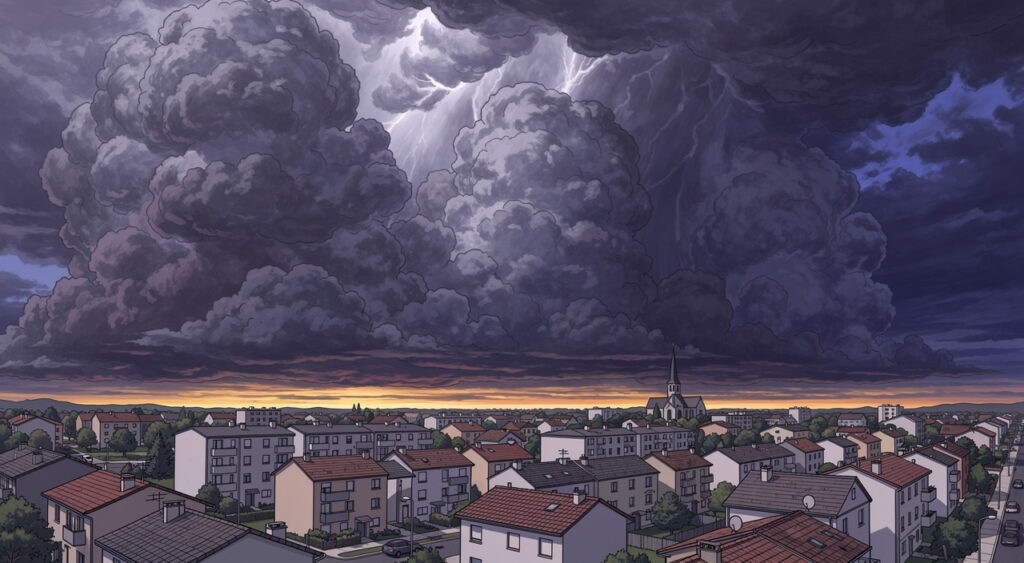 Vigilance jaune orages dans les Yvelines : grêle et vents à 60 km/h cet après-midi