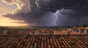 Vigilance jaune orages en Dordogne : rafales et grêle attendus ce dimanche