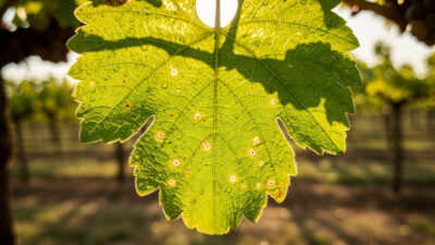 Vignes en AOC Cognac : l'UGVC publie son 7e bulletin santé végétal