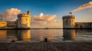 Villepin à La Rochelle : rencontre avec Falorni et déambulation sur le Vieux-Port