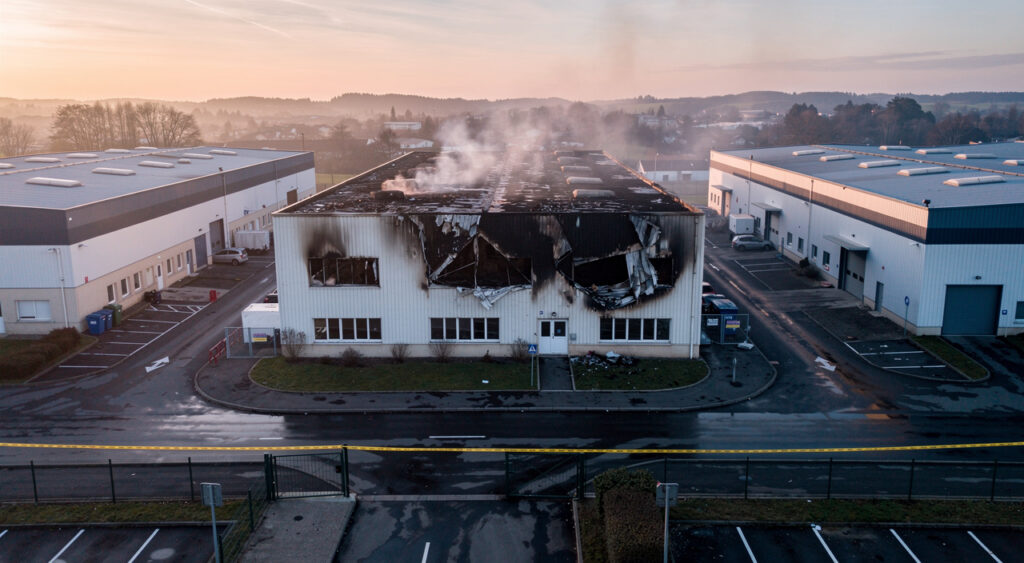 Voglans : 11 pompiers blessés dans l&rsquo;explosion d&rsquo;une bouteille d&rsquo;acétylène après un incendie
