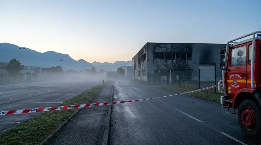 Voglans : explosion après incendie chez Friax, 11 pompiers blessés dont un en urgence absolue