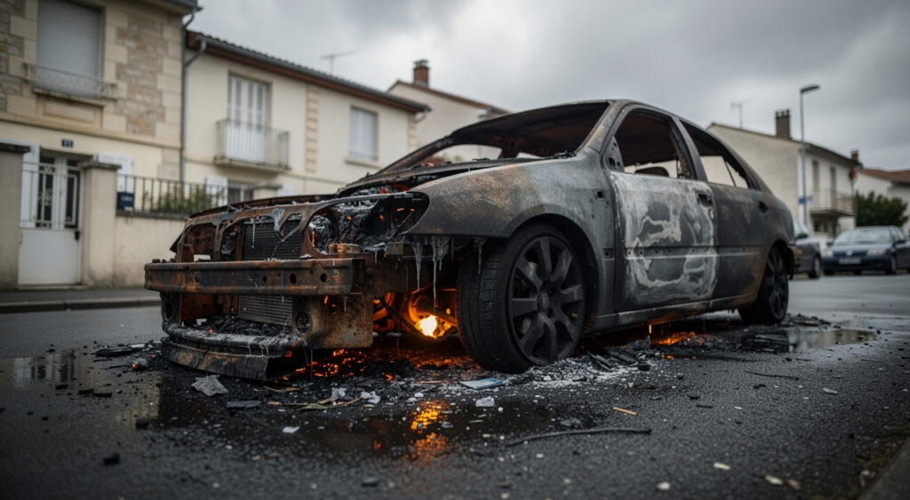 Voiture d&rsquo;une surveillante incendiée au collège Voltaire : enquête ouverte à Besançon