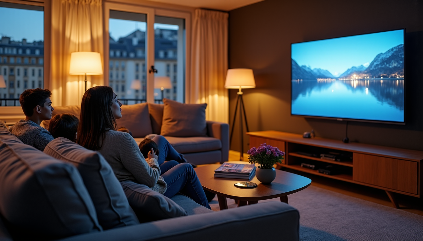 Un large catalogue de chaînes et de contenus en IPTV