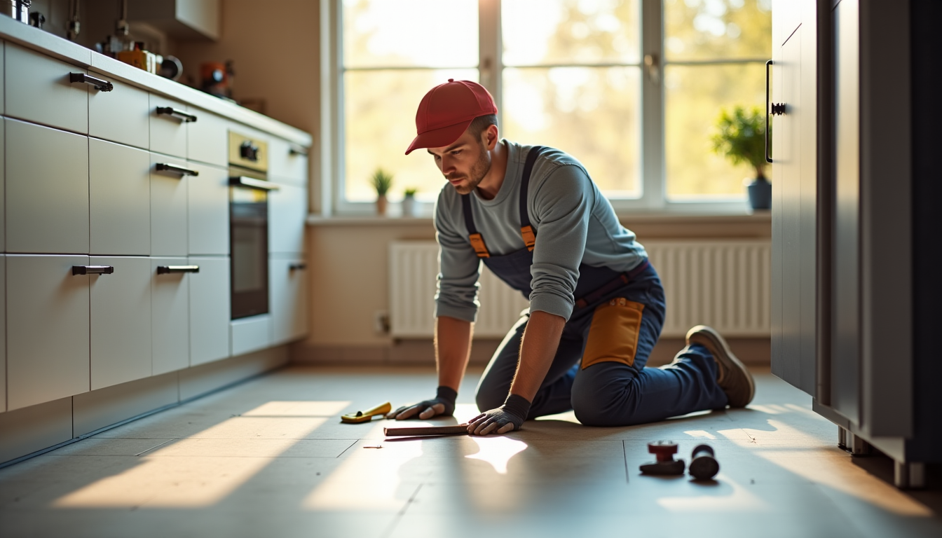 Le prix de pose du carrelage varie selon la région