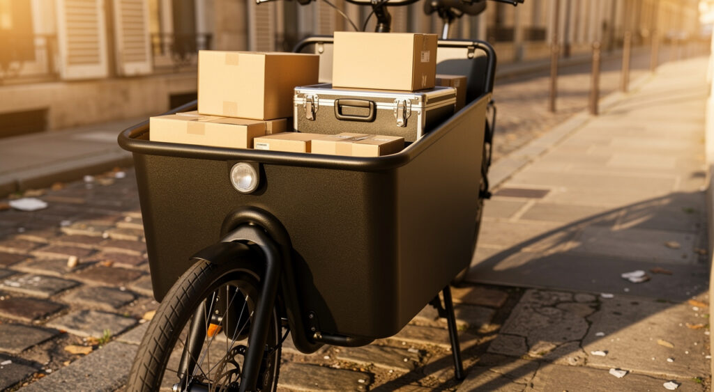 À Angers, les pros adoptent le vélo-cargo électrique pour réduire leurs coûts