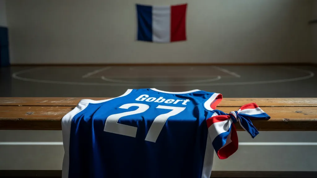 À Pau, Rudy Gobert fête ses 34 ans et devient capitaine des Bleus