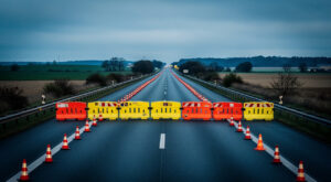 A36 dans le Doubs : carambolage coupe l&rsquo;autoroute dans les deux sens près de Saint-Georges-Armont