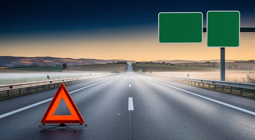 A49 (Drôme) : accident au km 61 près de Crest-Chabeuil, voie de gauche bloquée