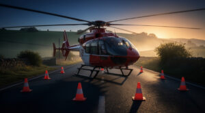 Accident grave sur la RN88 à Saint-Hostien : un enfant de 11 ans héliporté