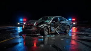 Accident mortel à Bron : protoxyde d&rsquo;azote, alcool et stupéfiants retrouvés dans la voiture du conducteur décédé
