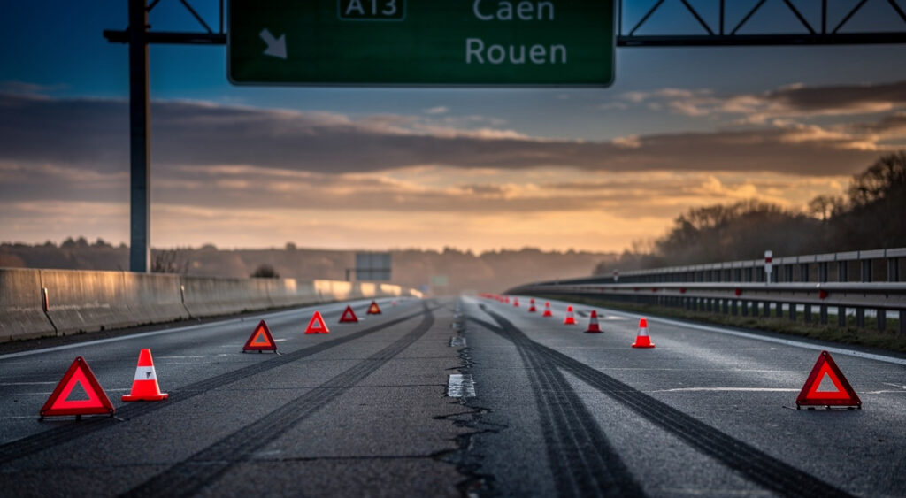 Accident sur l'A13 à Toutainville : six blessés dont deux graves