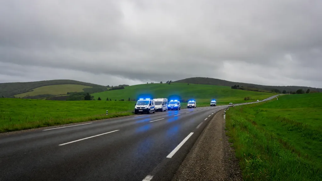 Accident sur l’A20 à Razès : trois fourgons CRS et un camping-car impliqués, circulation perturbée