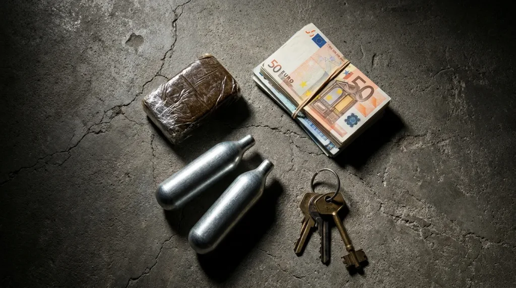 Aix-les-Bains : point de deal démantelé à Roosevelt/Lafin, 2,4 kg de résine et 25 000 € saisis