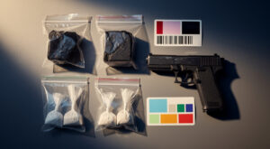 Ajaccio : 400 g de cannabis, 48 g de cocaïne et une arme saisies, un homme en garde à vue