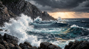 Ajaccio : fortes vagues et baignade dangereuse mercredi 3 juin sur la façade ouest