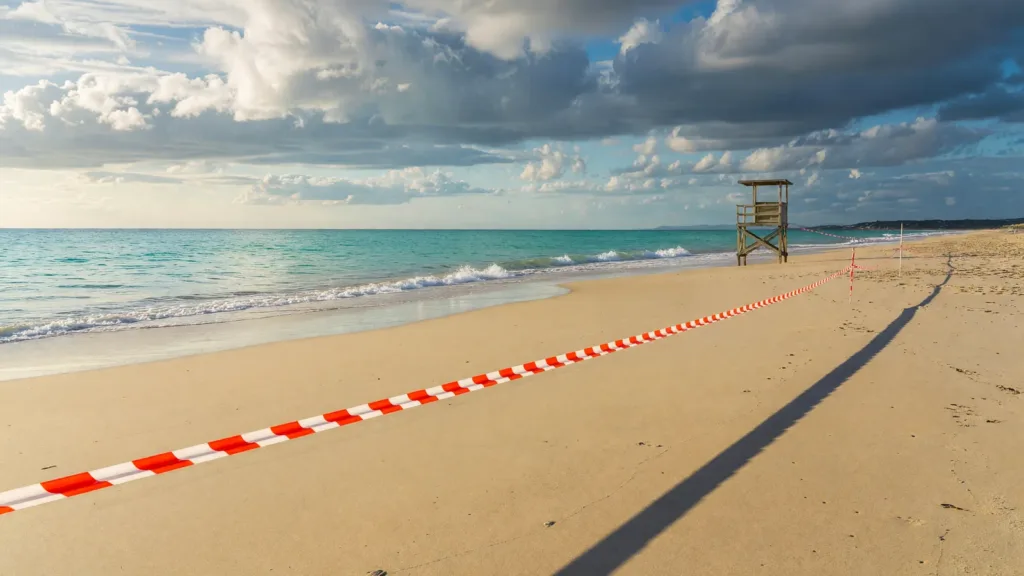 Ajaccio : interdiction d'accès à la plage du Petit Capo après une munition suspecte