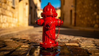 Ajaccio : tests de poteaux et bouches d'incendie avenue Macchini et boulevard Rossini