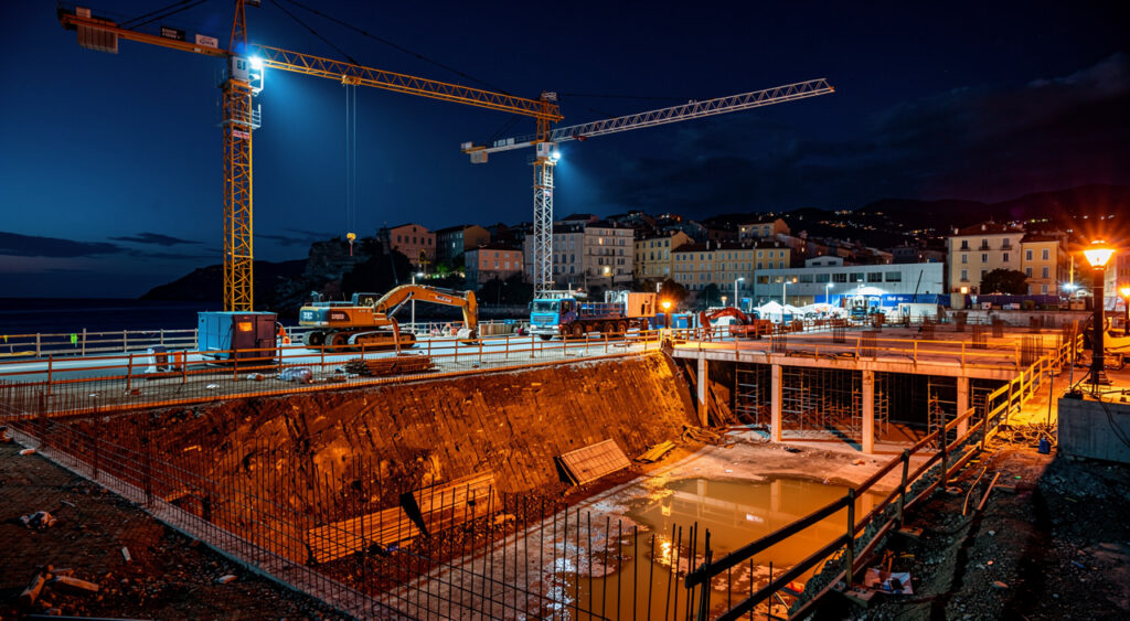 Ajaccio : travaux de nuit sur la place du Diamant ce mercredi