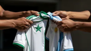 Algérie-Argentine : Ibrahim Maza échange son maillot avec Messi après le match
