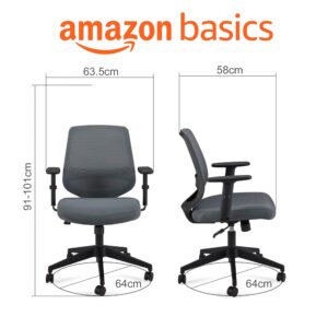 Amazon Basics dossier mesh mi-haut