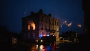 Angers : un incendie d’appartement rue Saint-Léonard fait plusieurs blessés
