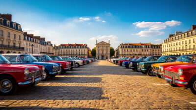 Angoulême : 200 véhicules d'époque aux Vintage Days, première édition au Champ-de-Mars
