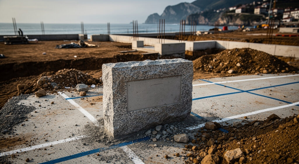 Archilua : pose de la première pierre de la nouvelle STEP à Saint-Jean-de-Luz