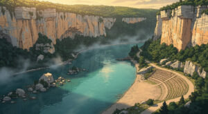 Ardèche : le préfet Trévisani dans trois campings de Sampzon et Ruoms avant la saison