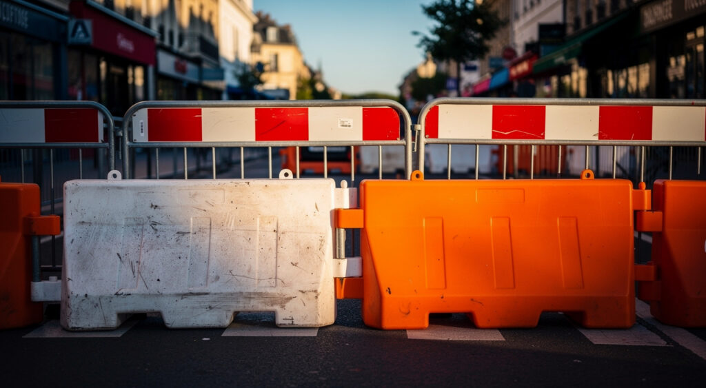 Arpajon : affaissement de chaussée sur la RD152, alternat mis en place boulevard Jean Jaurès