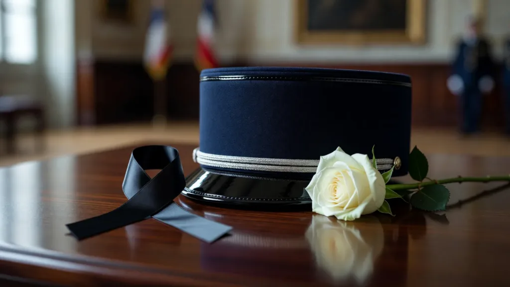 Arras : minute de silence à la préfecture pour l'adjudant Gwenaël Raffoux, mort en mission G7