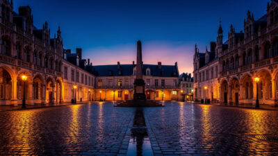 Arras rend hommage aux morts pour la France en Indochine place Foch