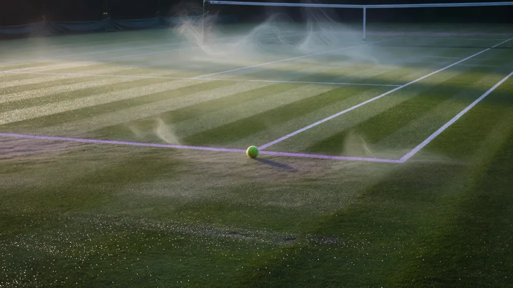 Arthur Fils de retour à l'entraînement sur gazon à Wimbledon