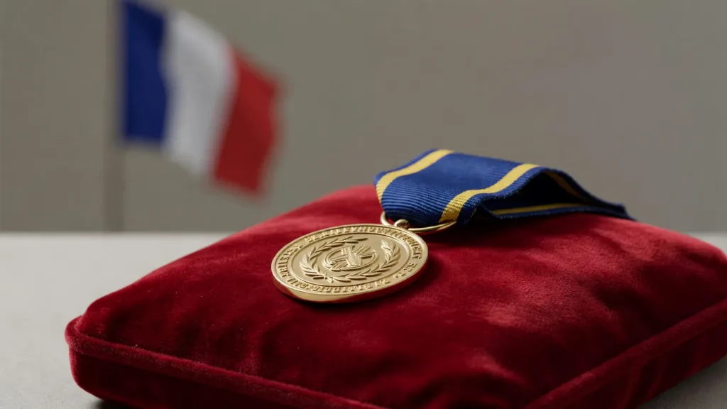 Au Luc, le préfet remet la médaille de la sécurité intérieure à Dominique Lain à titre posthume